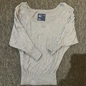 American Eagle grey sweater size XS